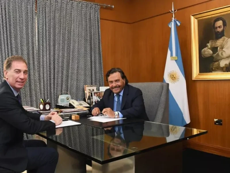 Gustavo Sáenz se reunirá con Diego Santilli en Casa Rosada para tratar el Presupuesto 2027 y las PASO